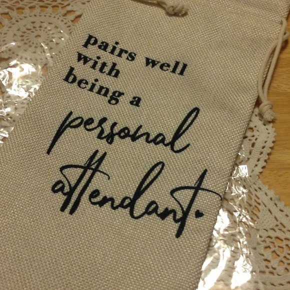 Personal Attendant Wine Gift Bag - Picture 2 of 4